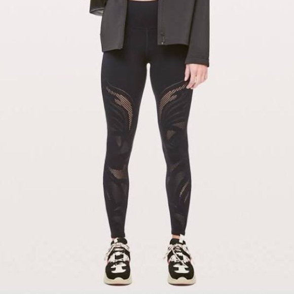 lululemon athletica Pants - Black LuluLemon Cut Out Leggings